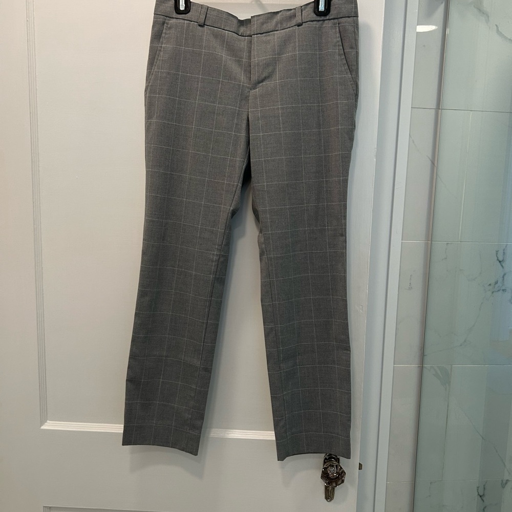 Banana Republic Gray Dress Pants Slim Fit